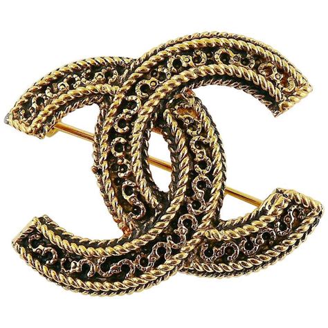 luxury brooch chanel|chanel brooch for sale.